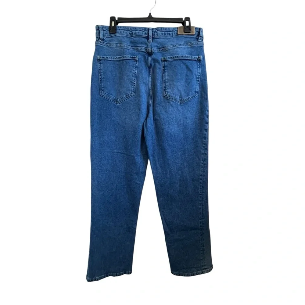 Rails The Topanga High Rise Straight Button Fly Denim Blue Jean SZ 32 - Picture 5 of 15